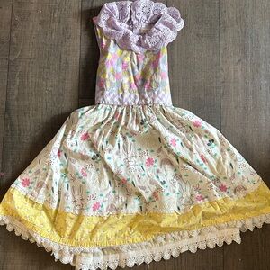 Matilda Jane Lavender Checkered Easter Dress